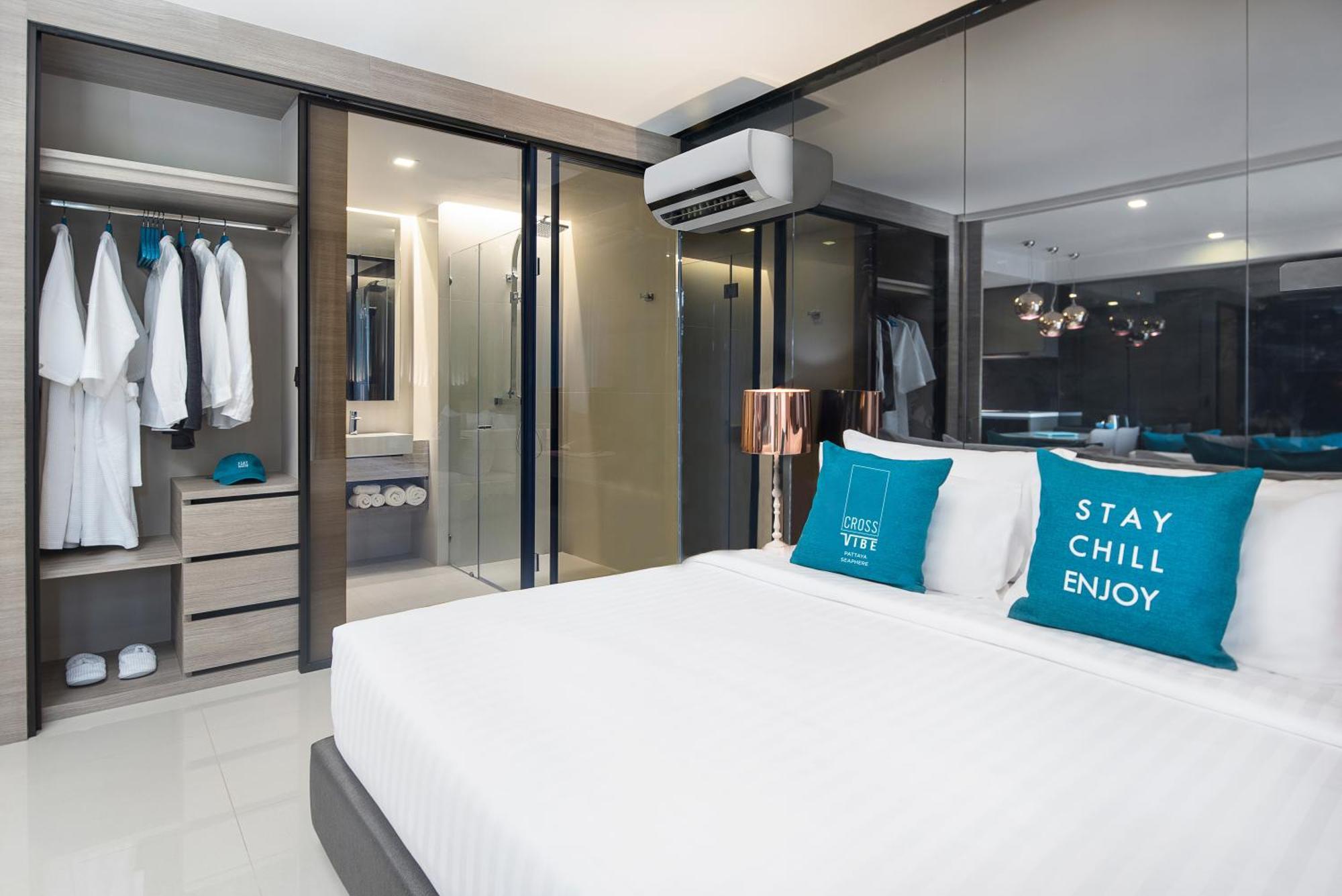 Cross Vibe Pattaya Seaphere Na Chom Thian Exteriér fotografie