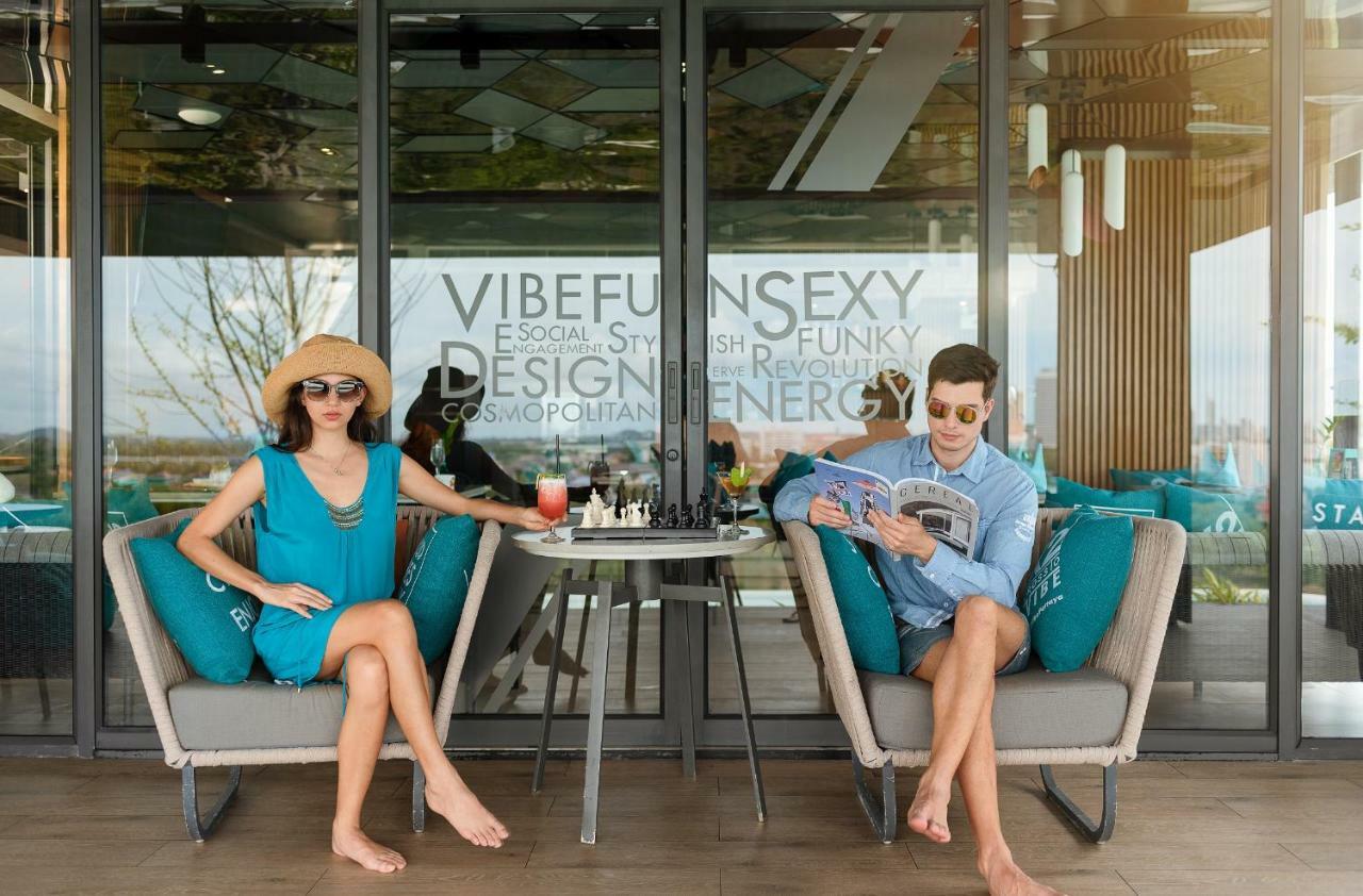 Cross Vibe Pattaya Seaphere Na Chom Thian Exteriér fotografie